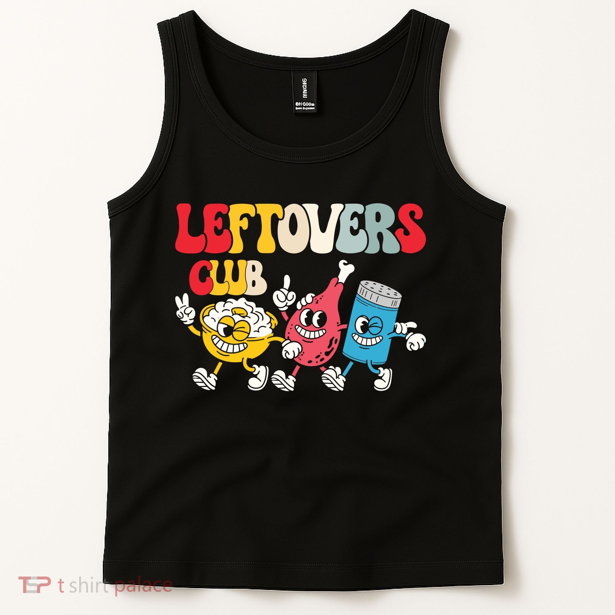 Leftovers Club Fun Foodie Tank Top