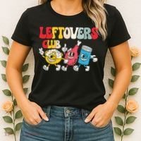 Leftovers Club Fun Foodie Women's T-Shirt thumb 2
