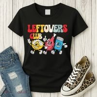 Leftovers Club Fun Foodie Women's T-Shirt thumb 3