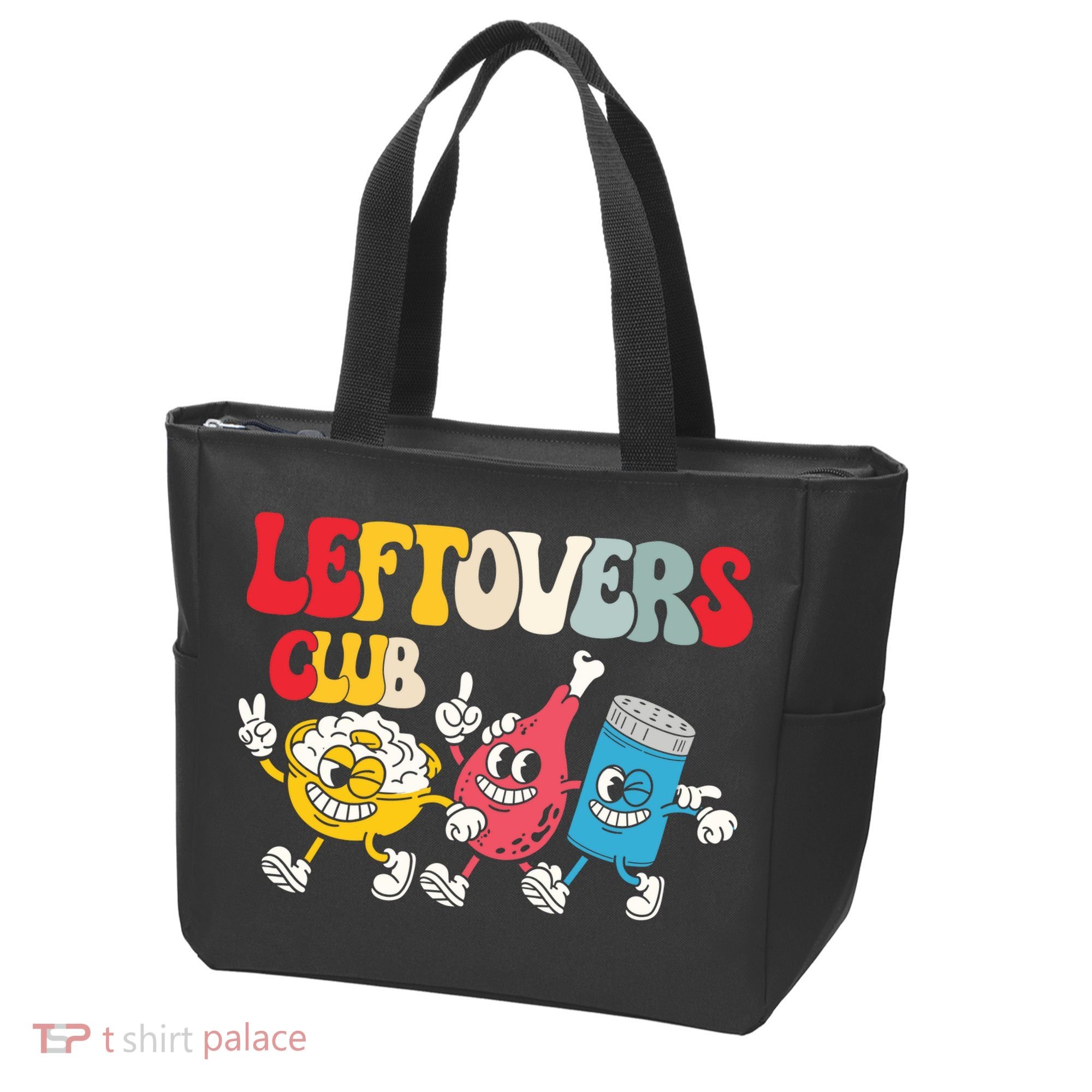 Leftovers Club Fun Foodie Tote Bag