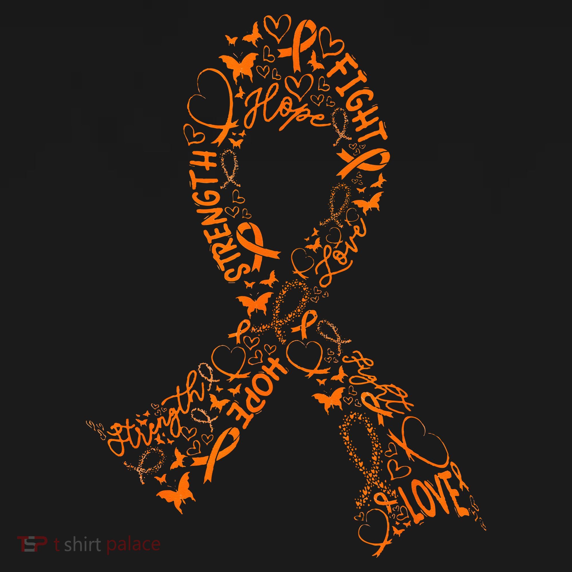 Leukemia Cancer Fight Warrior Orange Ribbon Awareness Gift Women's Hoodie