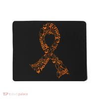 Leukemia Cancer Fight Warrior Orange Ribbon Awareness Gift Mousepad thumb 0