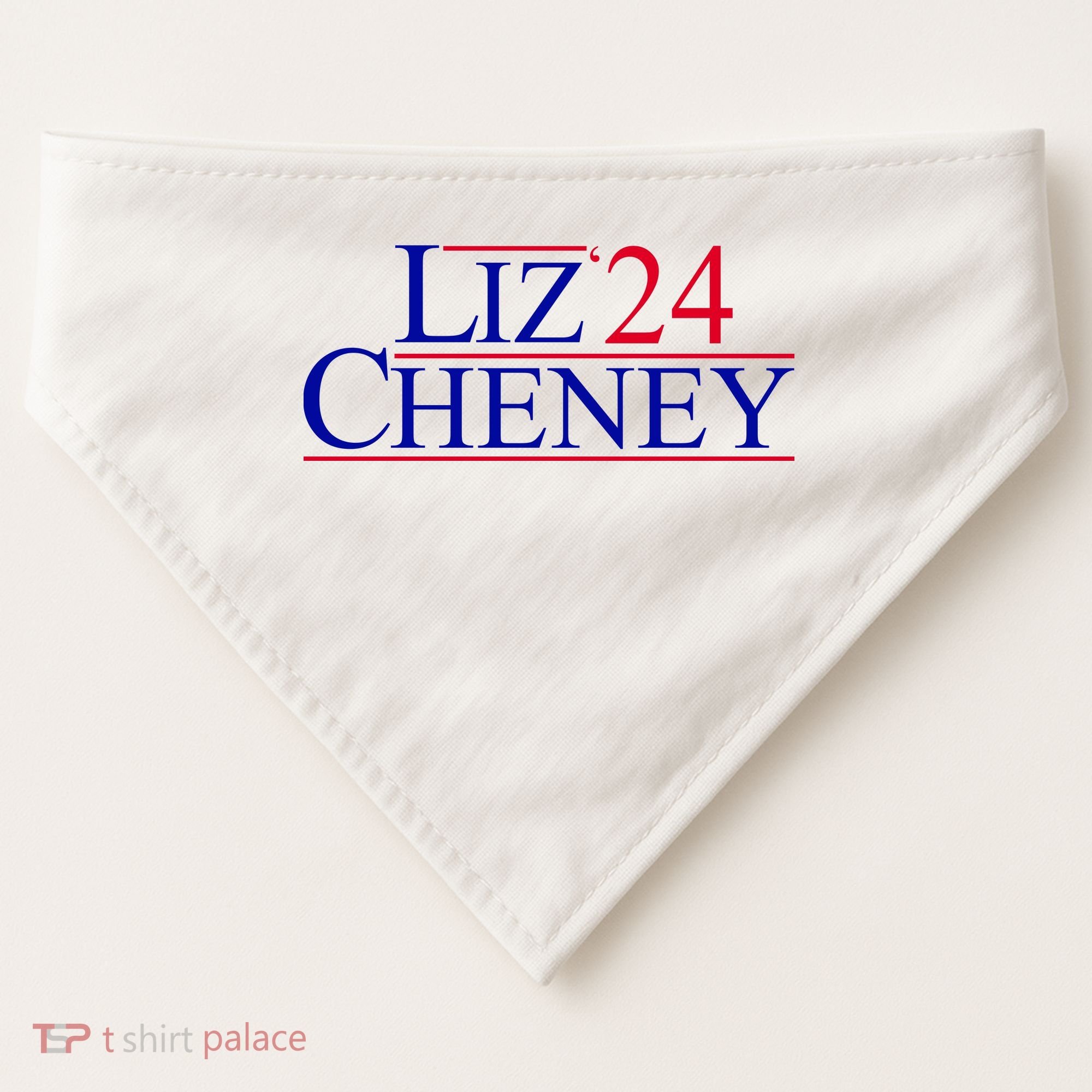 Liz Cheney For President 2024 USA USA-Made Doggie Bandana