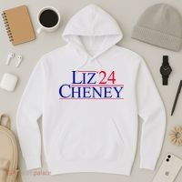 Liz Cheney For President 2024 USA Hoodie thumb 3