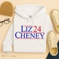 Liz Cheney For President 2024 USA Hoodie thumb 4