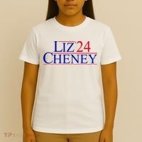 Liz Cheney For President 2024 USA T-Shirt thumb 4