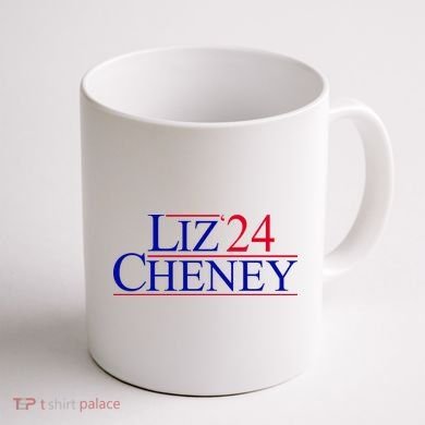 Liz Cheney For President 2024 USA Coffee Mug back
