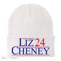 Liz Cheney For President 2024 USA Beanie thumb 0