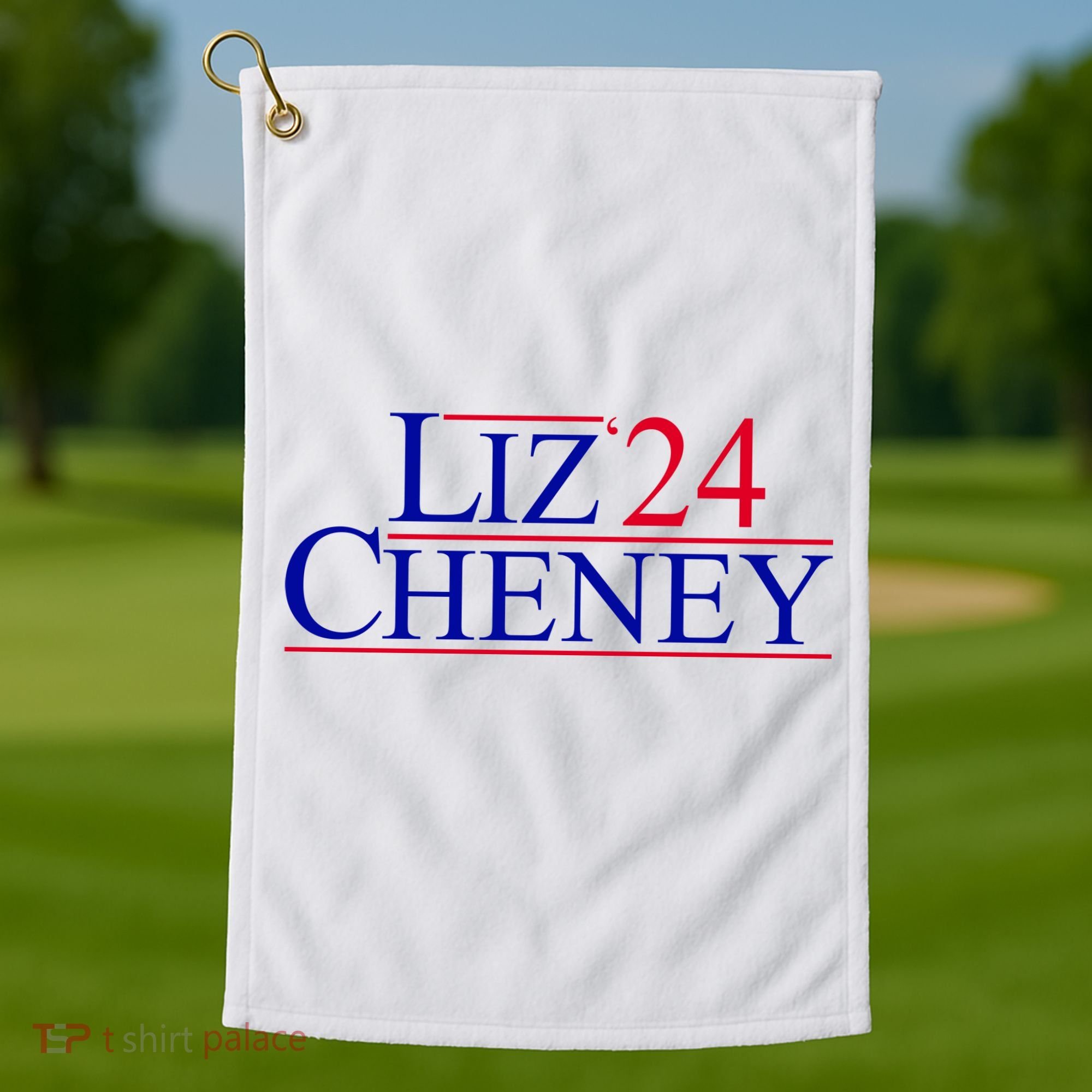 Liz Cheney For President 2024 USA Golf Towel