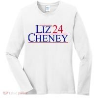 Liz Cheney For President 2024 USA Women's Long Sleeve Shirt thumb 0