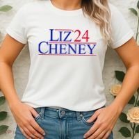 Liz Cheney For President 2024 USA Women's T-Shirt thumb 2