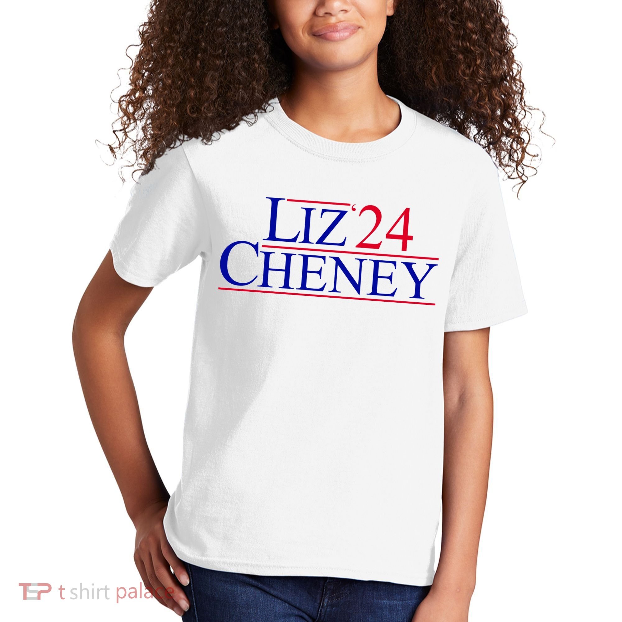 Liz Cheney For President 2024 USA Kids T-Shirt