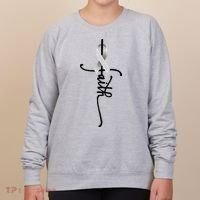 Lung Cancer Faith Lung Cancer Awareness November Support Women's Sweatshirt thumb 0