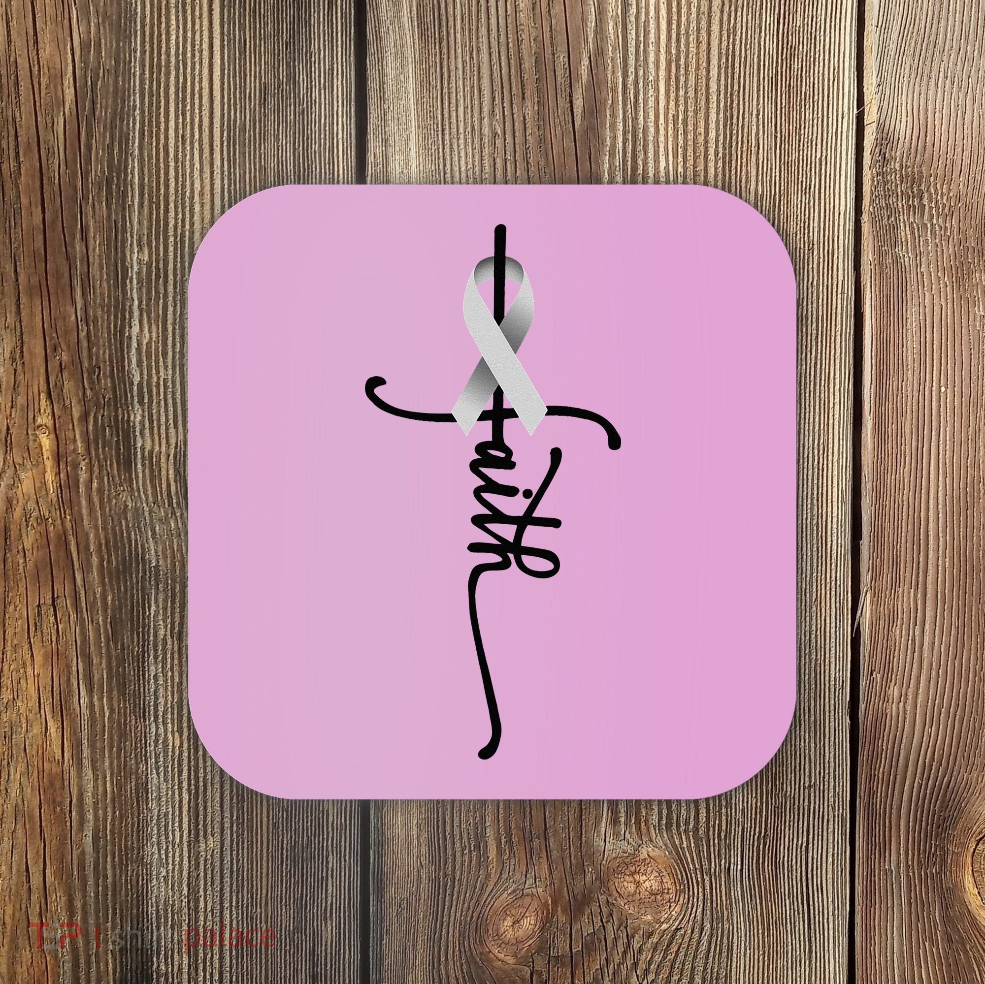 Lung Cancer Faith Lung Cancer Awareness November Support Coaster