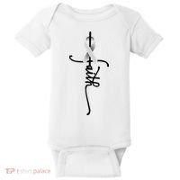 Lung Cancer Faith Lung Cancer Awareness November Support Baby Bodysuit thumb 0