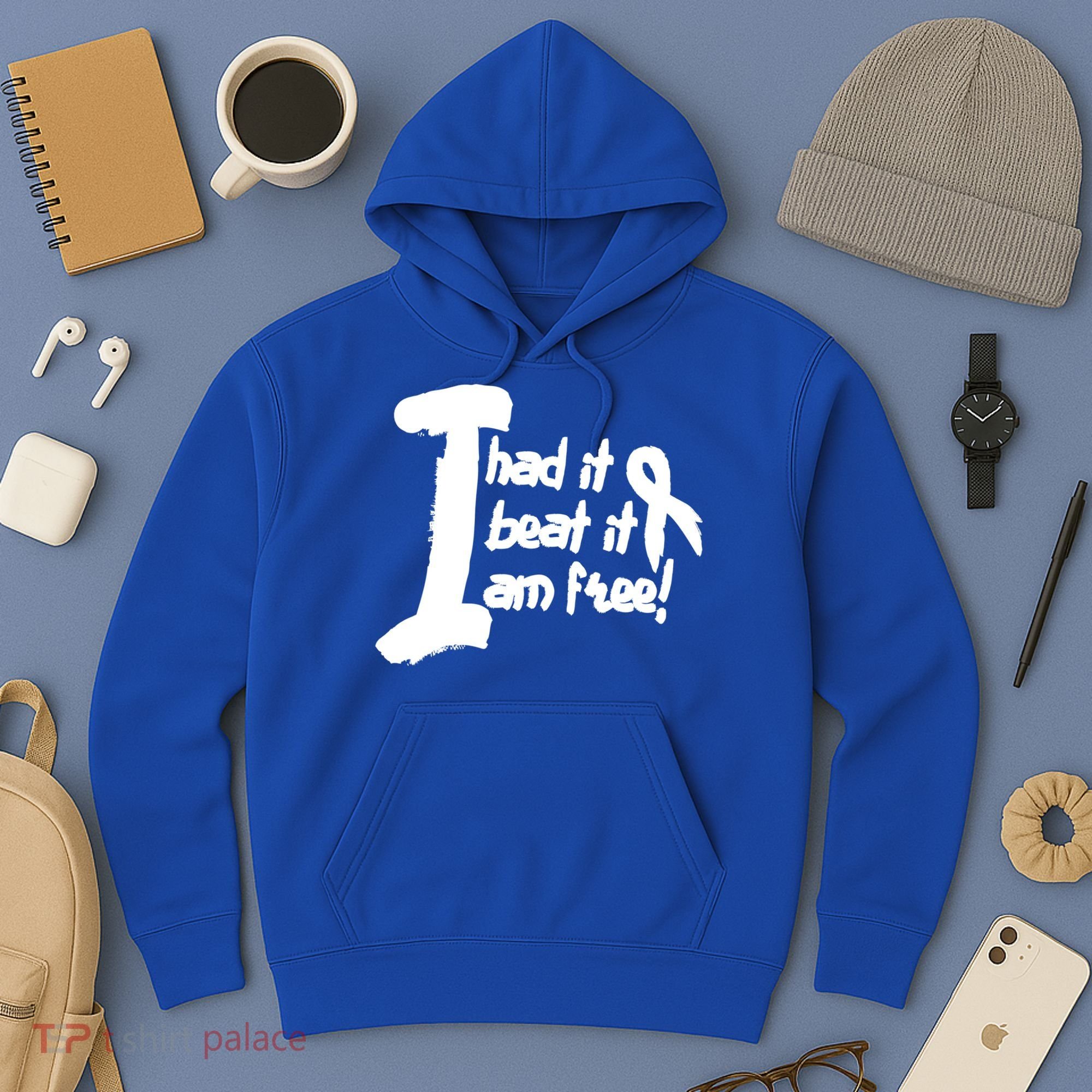 Lung Cancer Fight Cancer Ribbon Gift Hoodie