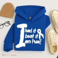 Lung Cancer Fight Cancer Ribbon Gift Hoodie thumb 4