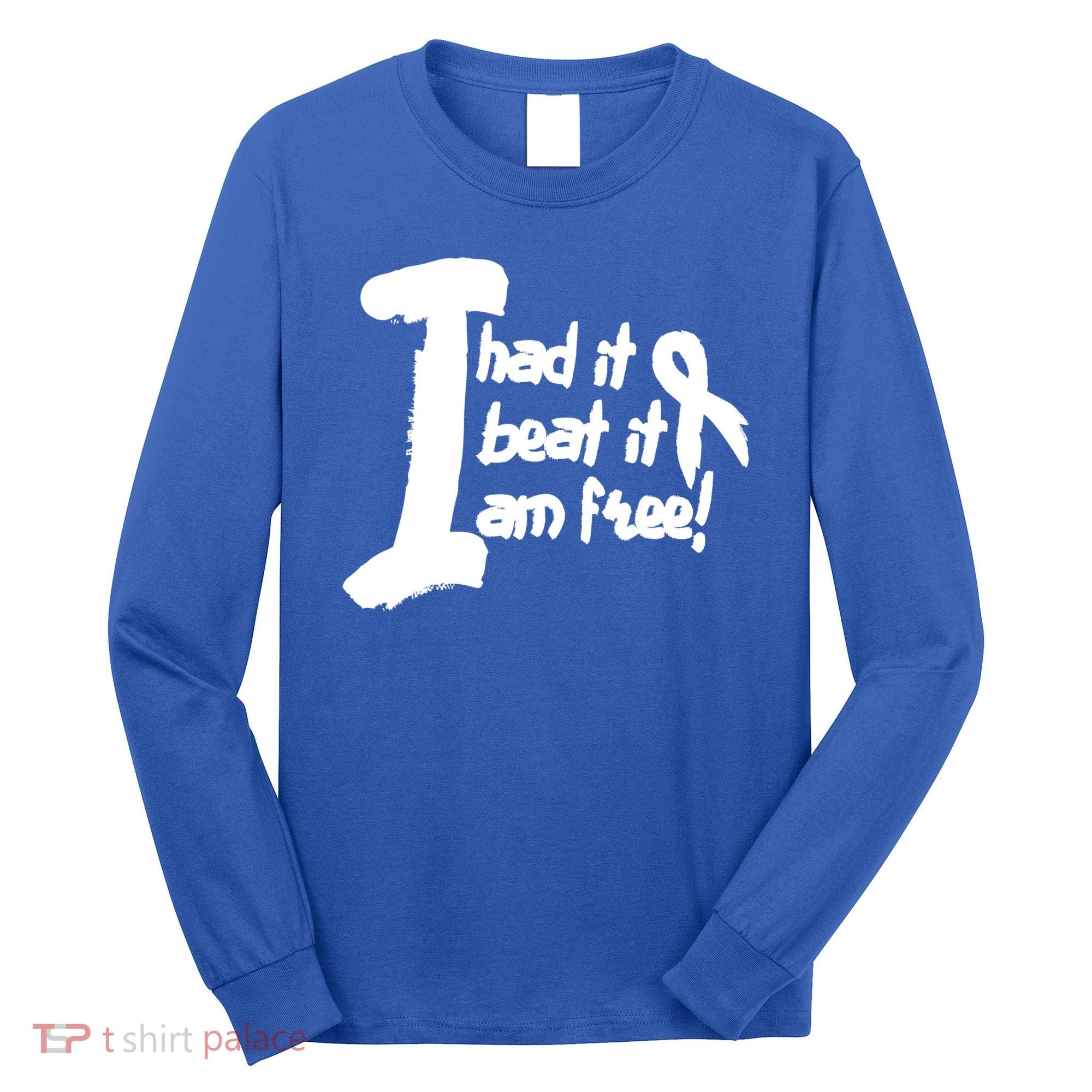 Lung Cancer Fight Cancer Ribbon Gift Long Sleeve Shirt