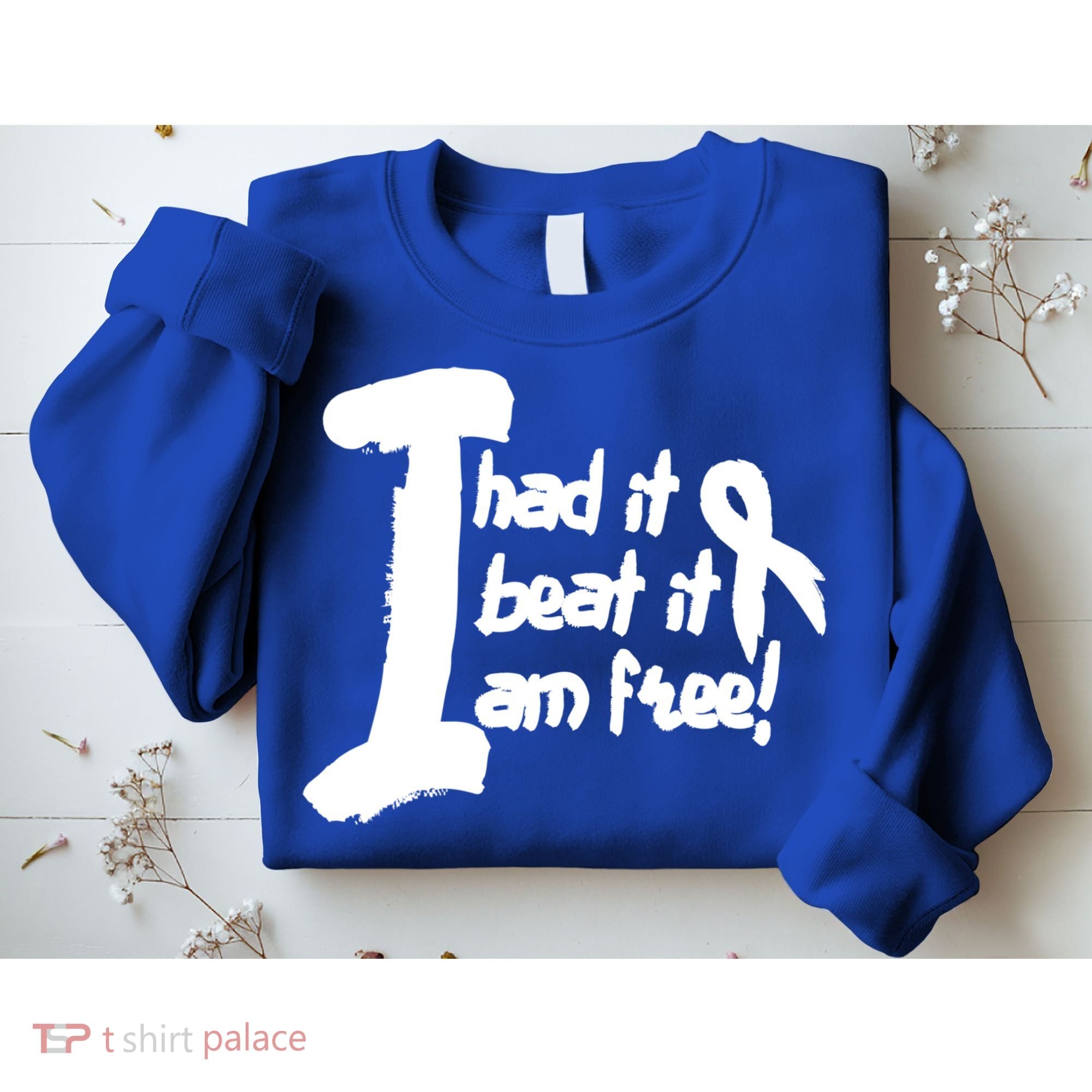 Lung Cancer Fight Cancer Ribbon Gift Sweatshirt
