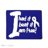 Lung Cancer Fight Cancer Ribbon Gift Mousepad thumb 0