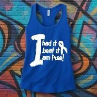 Lung Cancer Fight Cancer Ribbon Gift Women's Tank Top thumb 3