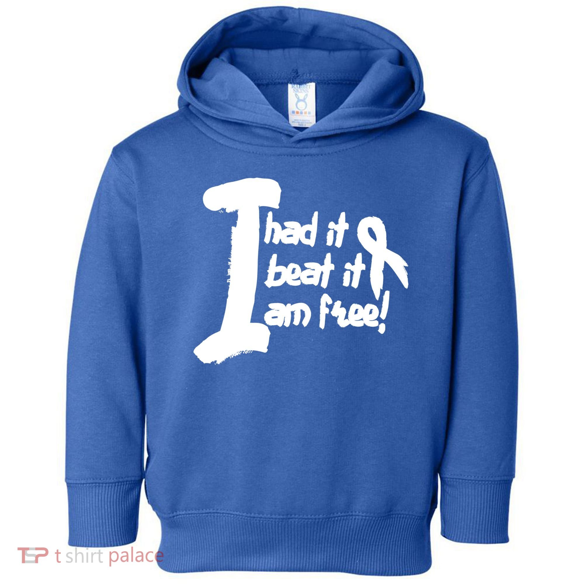 Lung Cancer Fight Cancer Ribbon Gift Toddler Hoodie