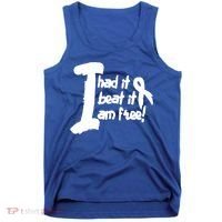 Lung Cancer Fight Cancer Ribbon Gift Tank Top thumb 0