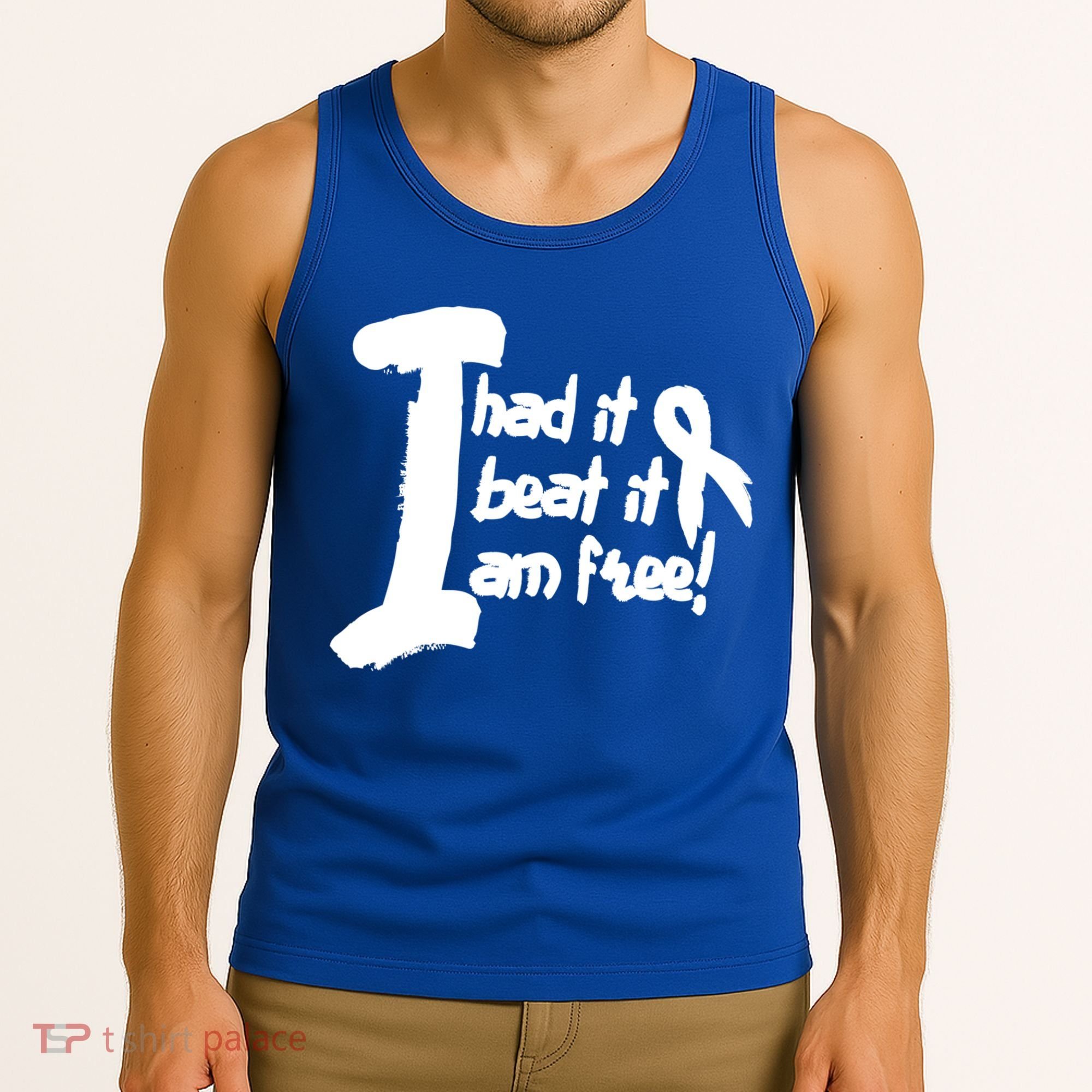 Lung Cancer Fight Cancer Ribbon Gift Tank Top