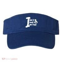 Lung Cancer Fight Cancer Ribbon Gift Visor thumb 0