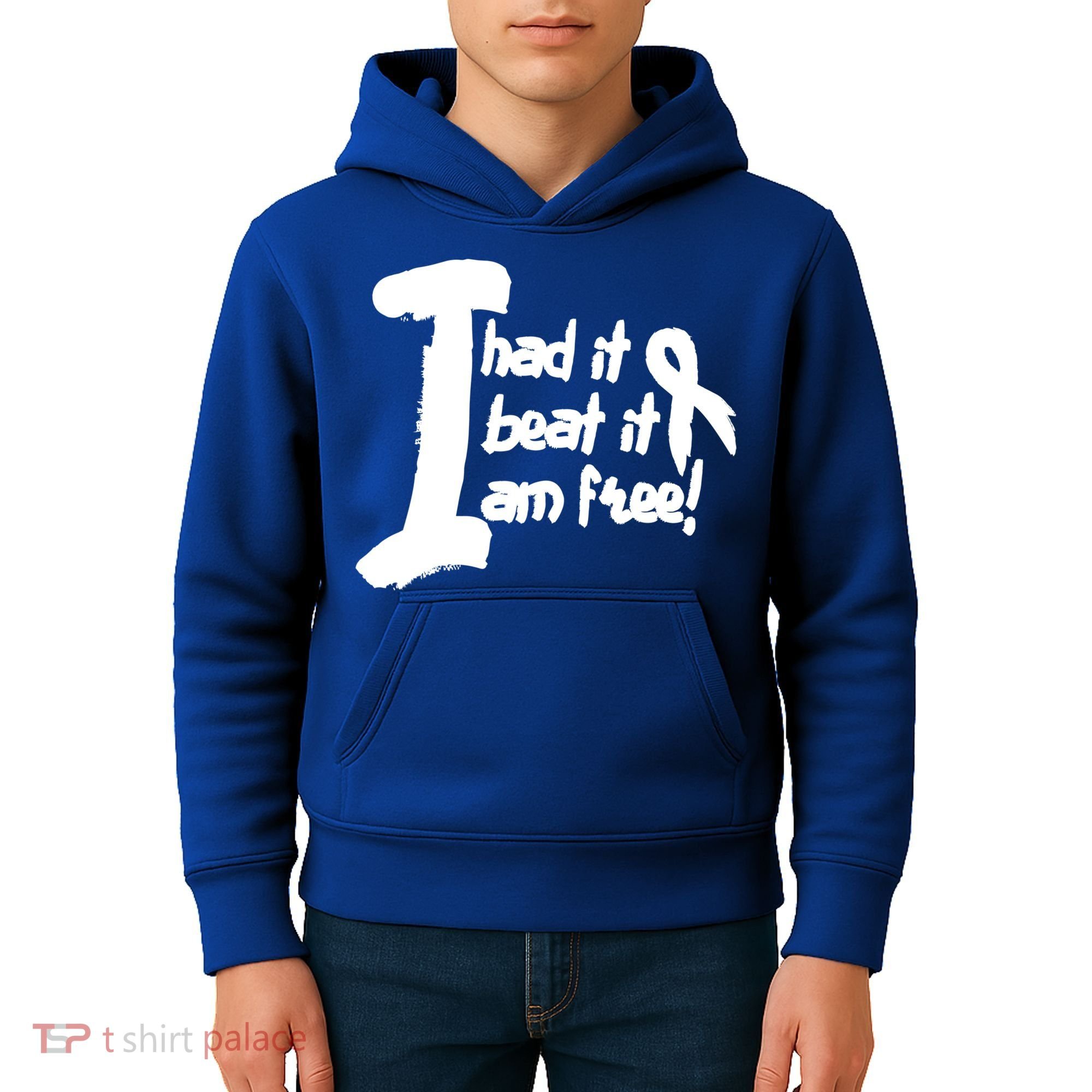 Lung Cancer Fight Cancer Ribbon Gift Kids Hoodie