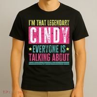 Legendary Cindy First Name T-Shirt thumb 3