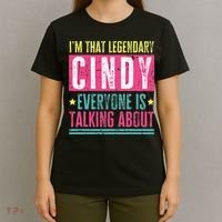 Legendary Cindy First Name T-Shirt thumb 4