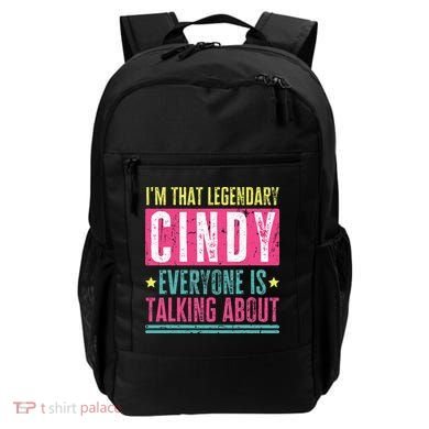Legendary Cindy First Name Backpack