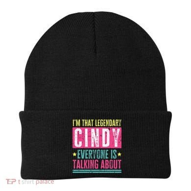 Legendary Cindy First Name Beanie