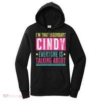 Legendary Cindy First Name Women's Hoodie thumb 0