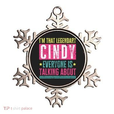 Legendary Cindy First Name Ornament