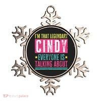Legendary Cindy First Name Ornament thumb 0