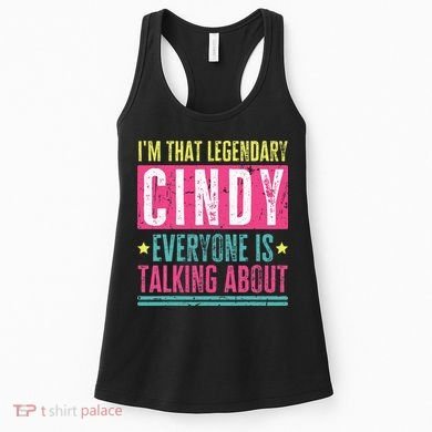 Legendary Cindy First Name Women's Tank Top