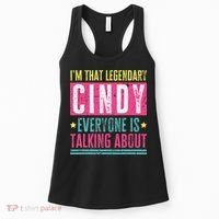 Legendary Cindy First Name Women's Tank Top thumb 0