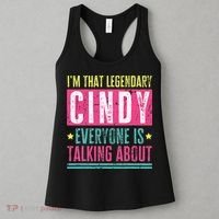 Legendary Cindy First Name Women's Tank Top thumb 3