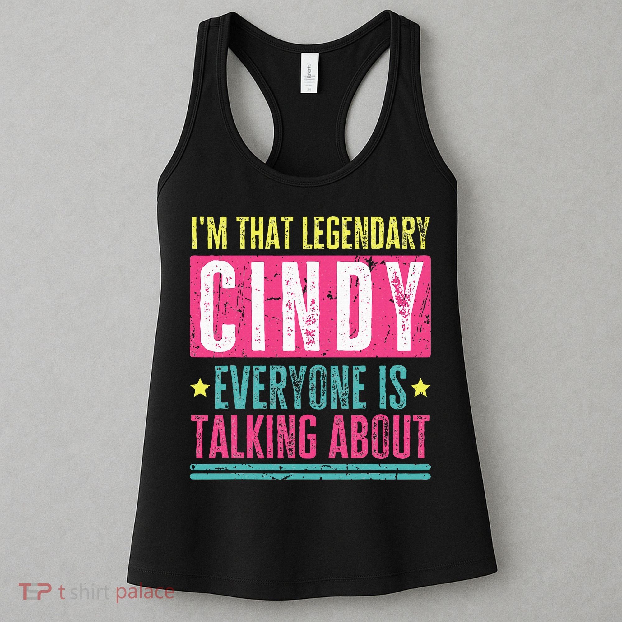 Legendary Cindy First Name Women's Tank Top