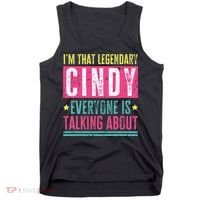 Legendary Cindy First Name Tank Top thumb 0