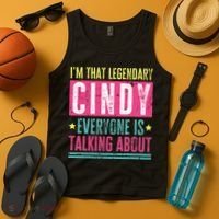 Legendary Cindy First Name Tank Top thumb 4
