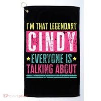 Legendary Cindy First Name Golf Towel thumb 0