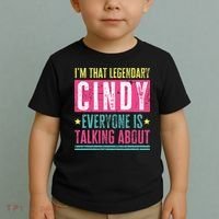 Legendary Cindy First Name Toddler T-Shirt thumb 2