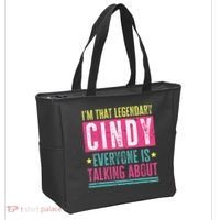 Legendary Cindy First Name Tote Bag thumb 2