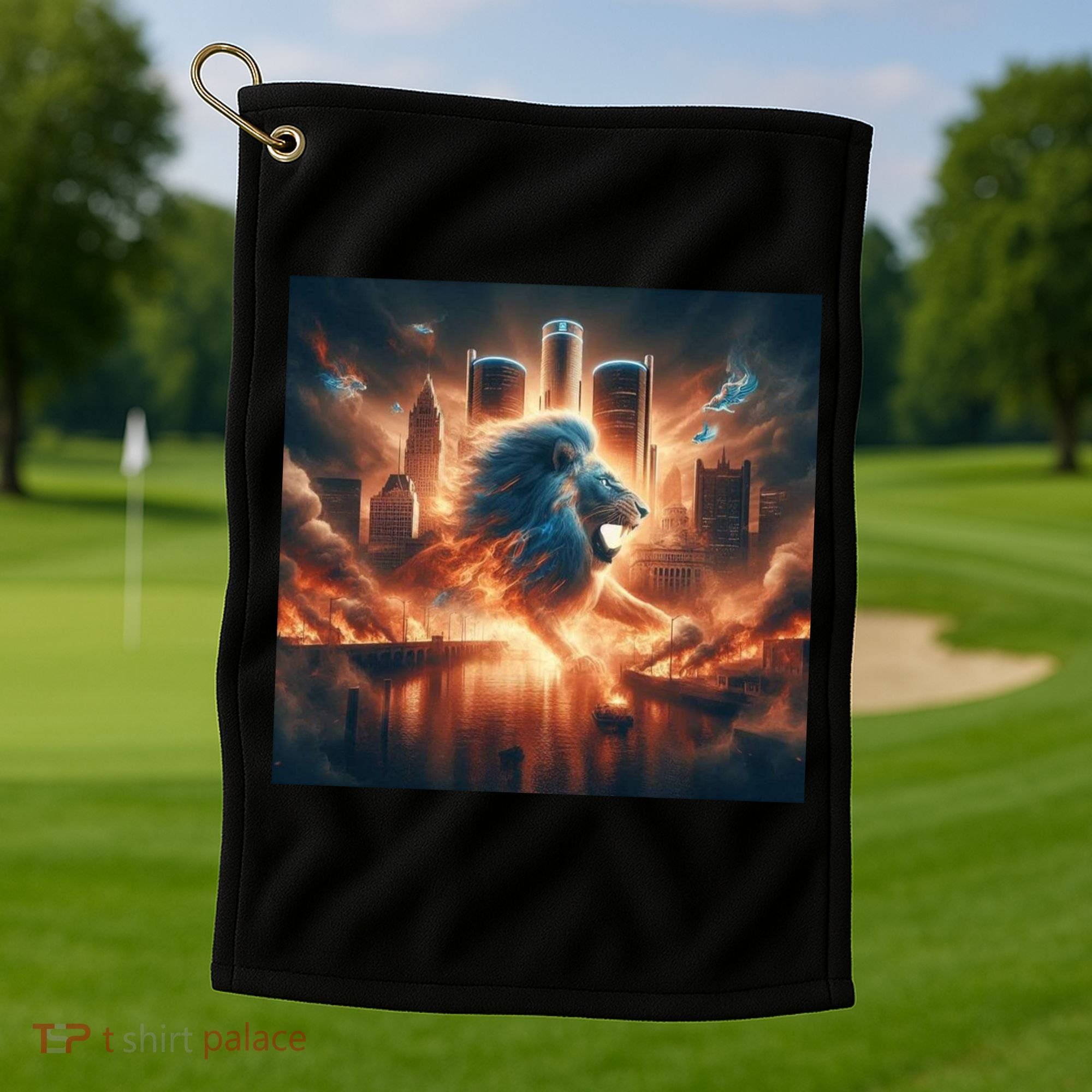 Lion City Fan Golf Towel