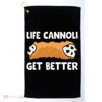 Life Cannoli Get Better Golf Towel thumb 0