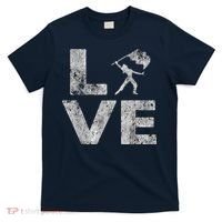 Love Color Guard Winter Guard Distressed T-Shirt thumb 0