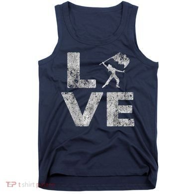 Love Color Guard Winter Guard Distressed Tank Top